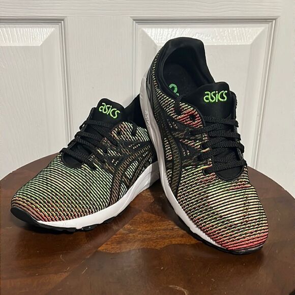 Asics Other - 🔥Asics Gel Kayano Trainer Evo Mens Shoes Gecko Green-Guava - Men Sz 9 - PERFECT